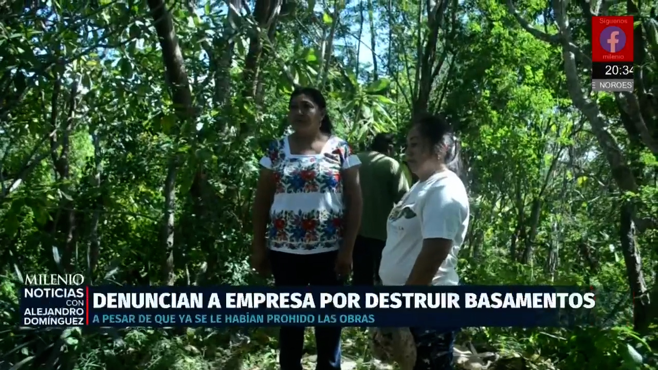 Obra suspendida por daño arqueológico reanuda trabajos con maquinaria pesada en Yucatán