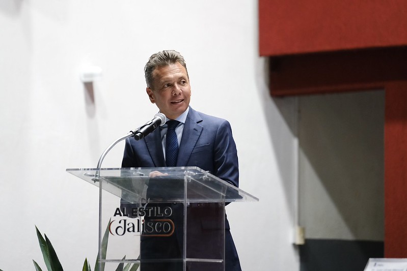 Pablo Lemus presenta su primer informe como gobernador de Jalisco. (Cortesía)