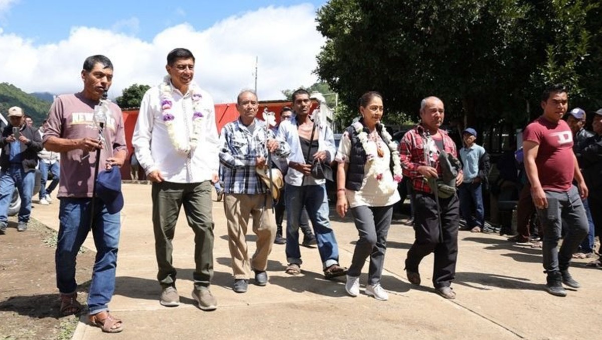 Las víctimas volvieron al municipio de San Juan Juquila Mixes, tras casi nueve años de desplazamiento forzoso. | Foto: Especial