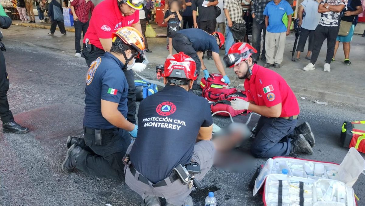 El accidente se registró durante la tarde de este jueves estación del Metro Cuauhtémoc. | Especial