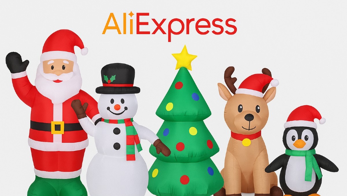 AliExpress remata inflables navideños solo hasta este día | Especial