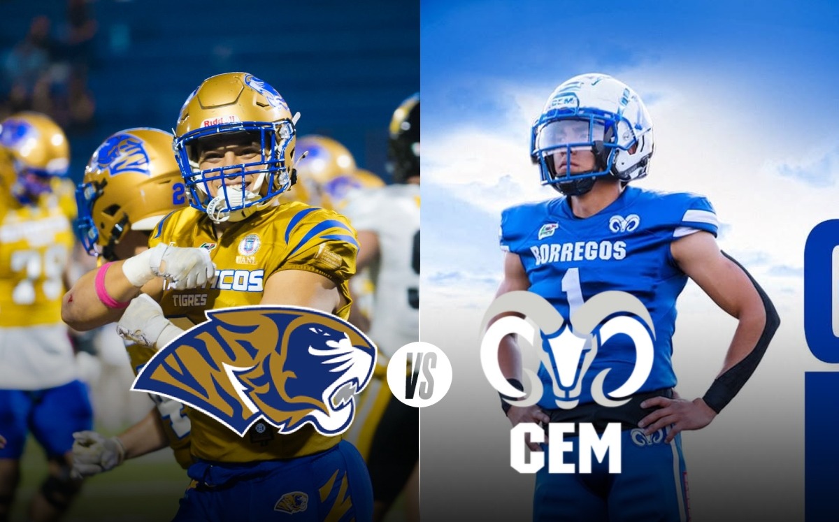 ¿Dónde ver Auténticos Tigres vs Borregos CEM? Partido HOY de la ONEFA (X @UANL_Autenticos/Instagram @borregoscem_)