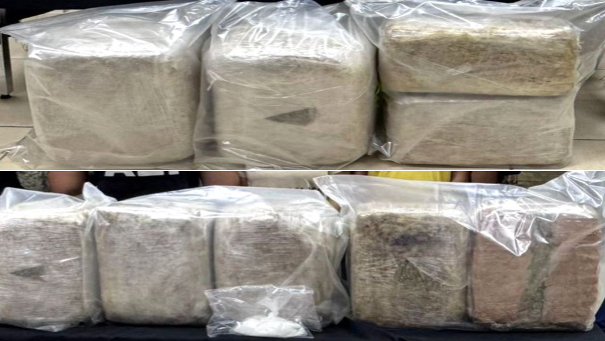 Autoridades aseguraron 52 kilos de mariguana en Ciudad Juárez. | SSPC