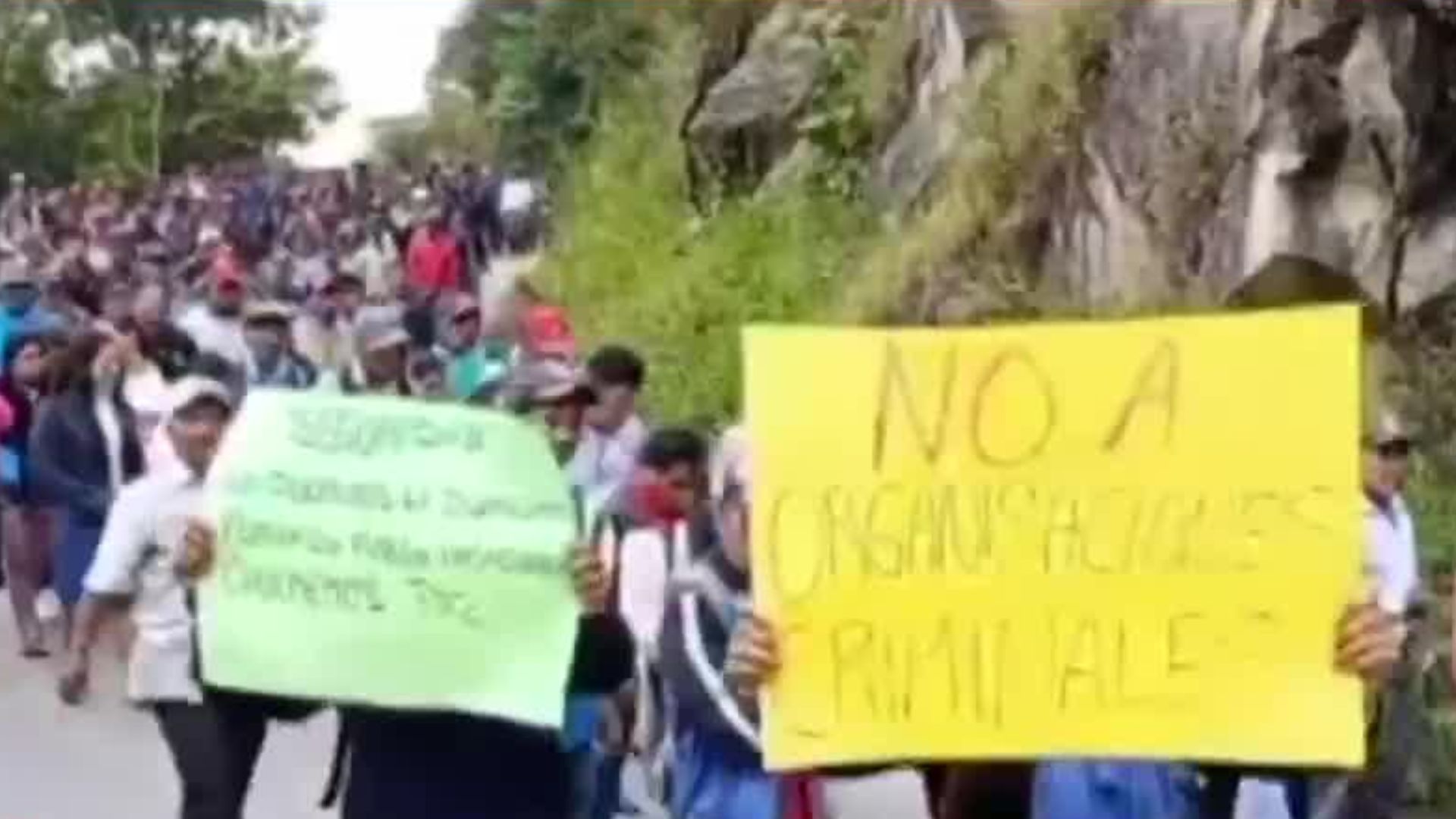 En Chiapas, comunidades indígenas exigen una base permanente del ejército mexicano