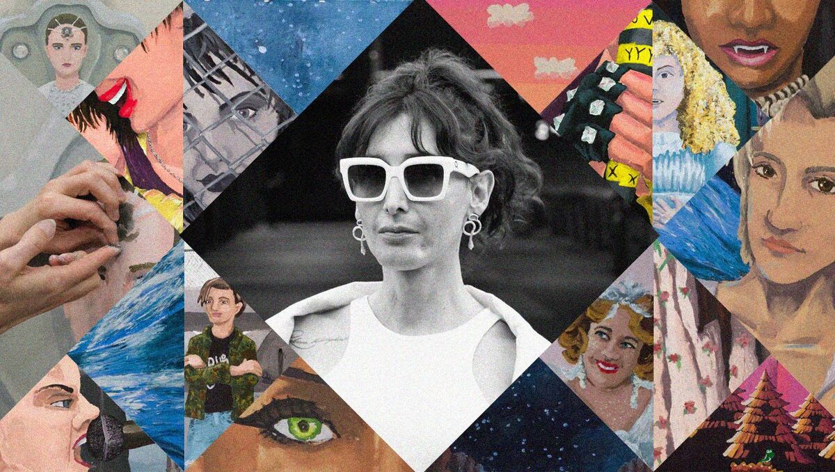 Ciega, trans y brillante: Manuela Solano pinta sin mirar | PORTADA