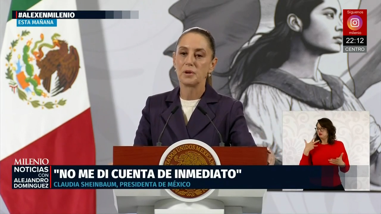 Claudia Sheinbaum presenta denuncia por acoso y propone tipificarlo como delito nacional