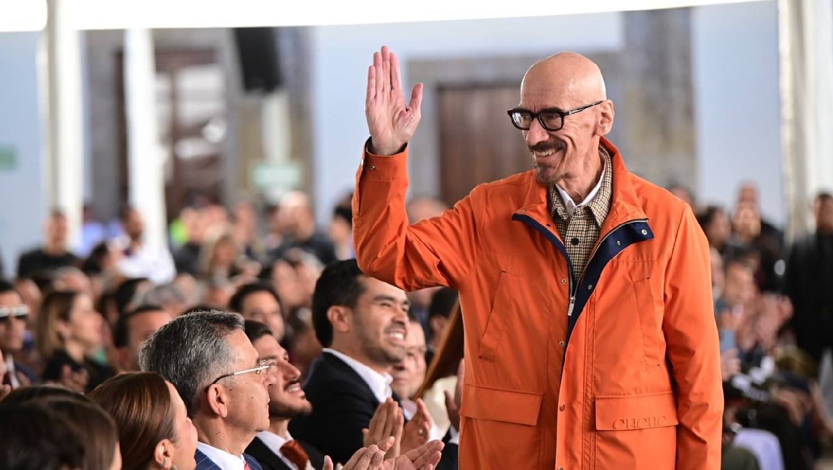 Dante Delgado acude al primer informe de Pablo Lemus (Armando Martínez)