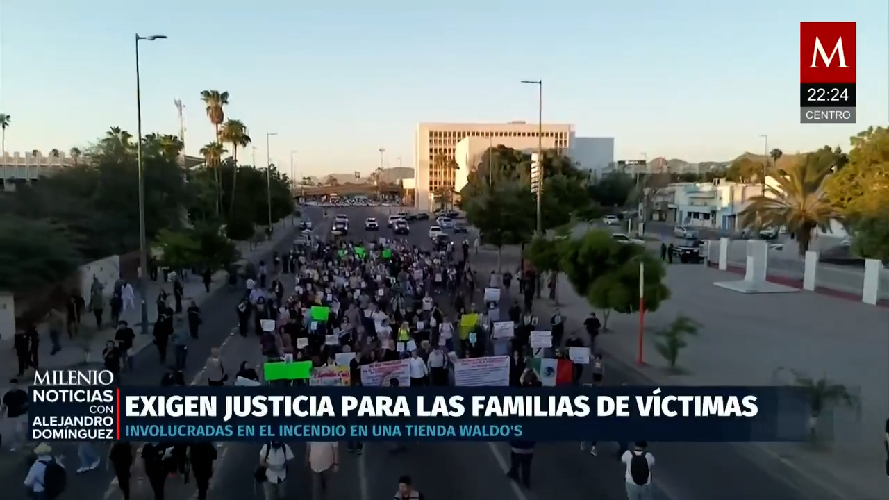 Familiares de víctimas de la Guardería ABC marchan en Hermosillo en apoyo a afectados por Waldos