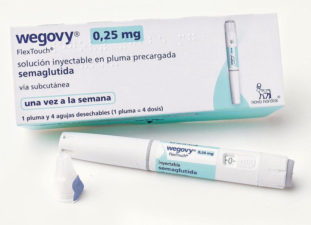La farmacéutica estima menos ingresos por su medicamento Wegovy. Shutterstock