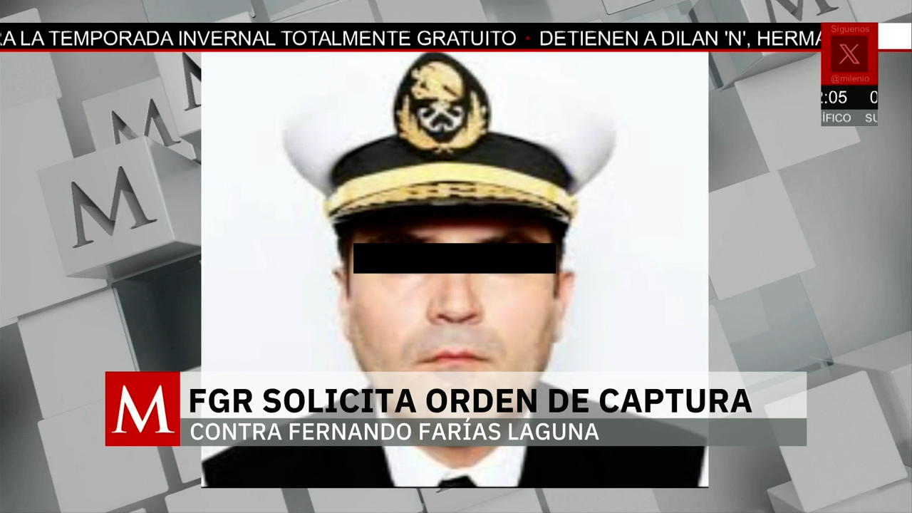 FGR emite orden de aprehensión contra sobrino del exsecretario de Marina Rafael Ojeda Durán