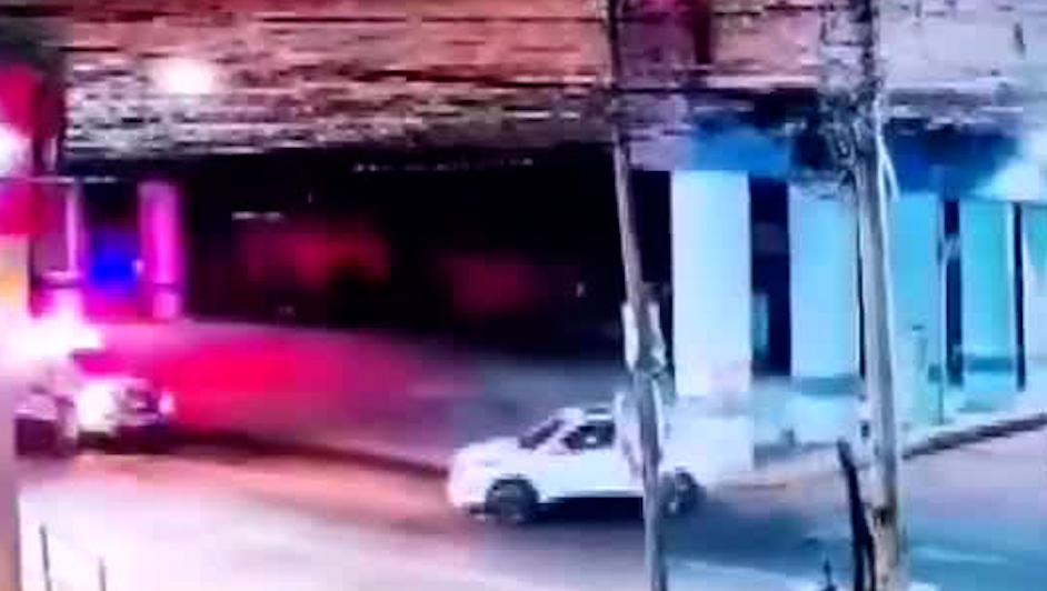 Nuevas imágenes de policías de Huixcolotla atacados por sicarios de La Barredora