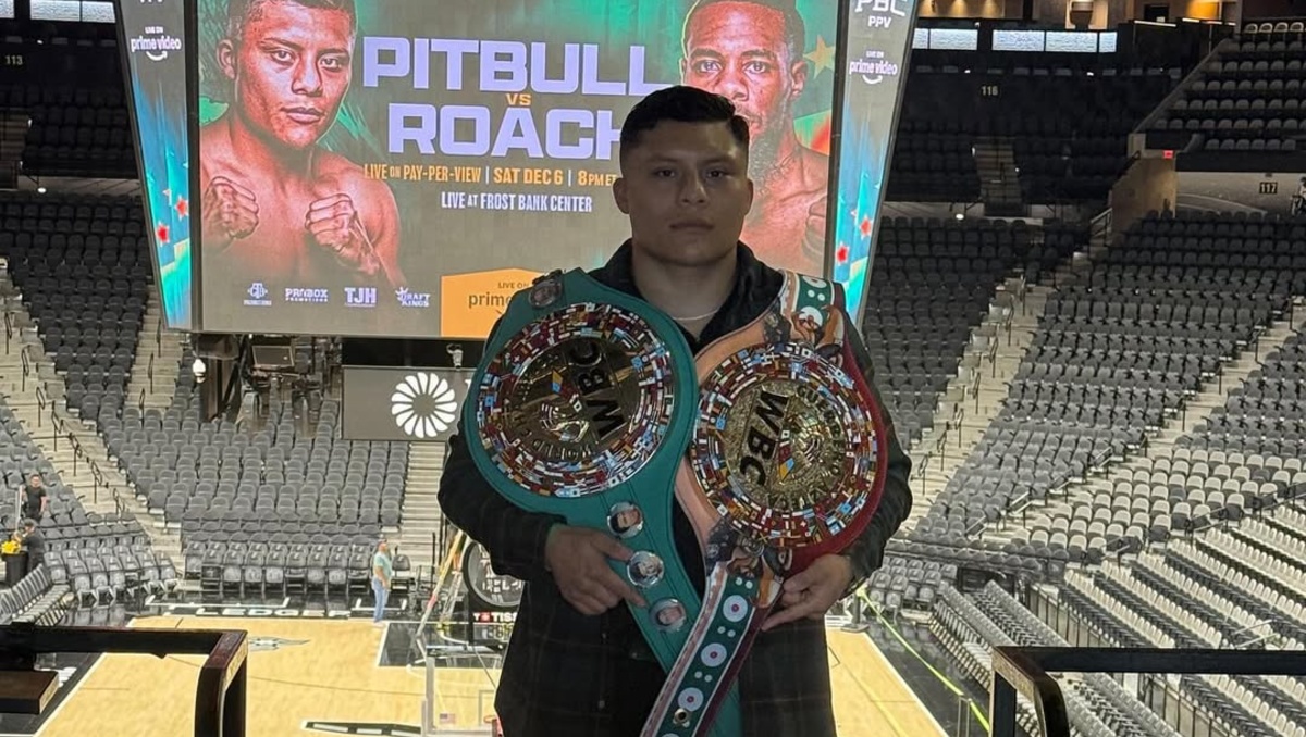 Isaac 'Pitbull Cruz y su paralelismo con Juan Gabriel (Instagram @wbcboxing)