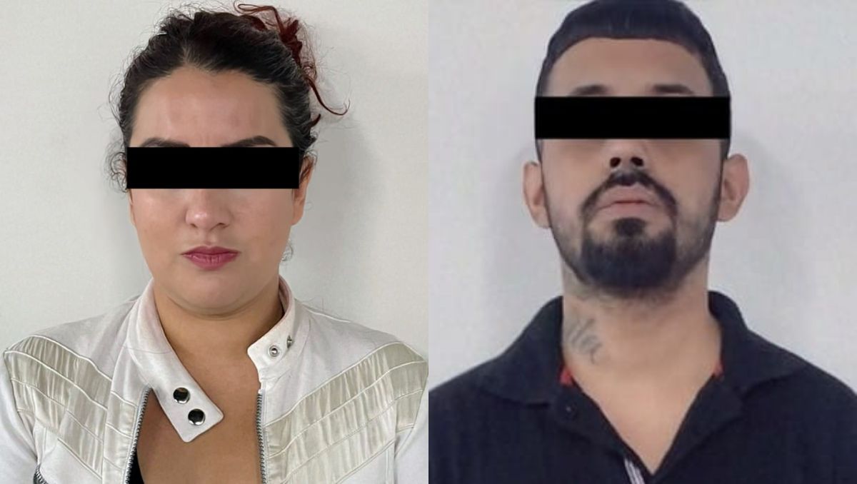 Los detenidos fueron identificados como Rubí "N" y Jesús "N" | Especial