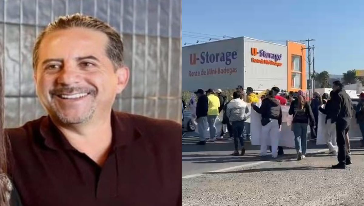 Manifestantes bloquean paso en el kilómetro 48 de la México-Toluca por la desaparición de la José Carbajal. Foto: (Especial/Mario C. Rodríguez)