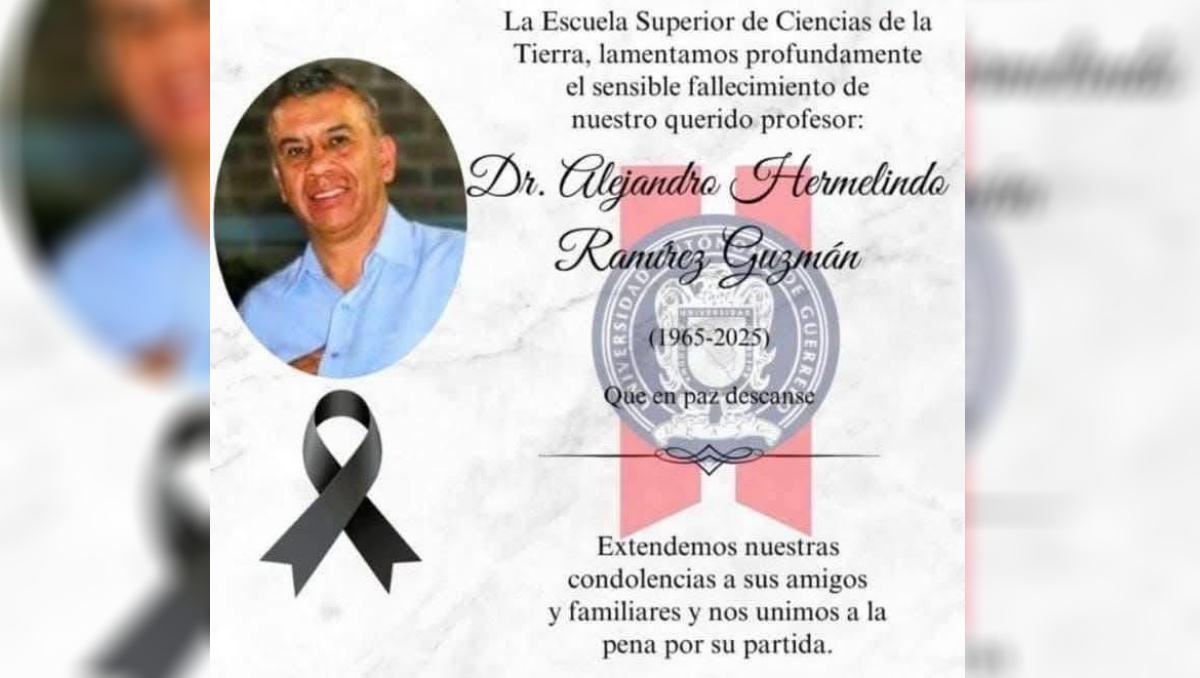 Después de publicar una carta, el docente se quitó la vida. | Especial