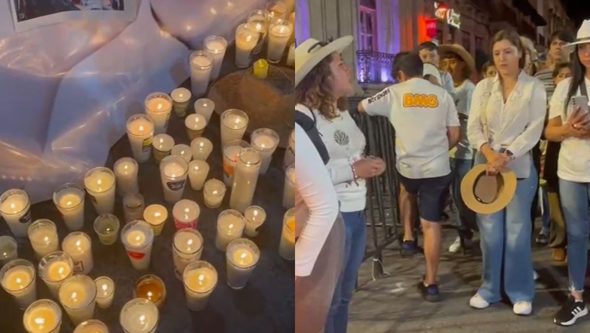 Realizan marcha silenciosa en Morelia. | Foto: Capturas de pantalla