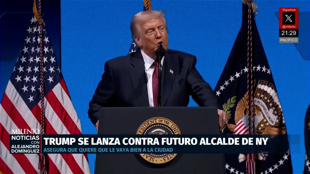 Trump reconoce derrota republicana y lanza críticas contra Zohran Mamdani tras su triunfo en NY