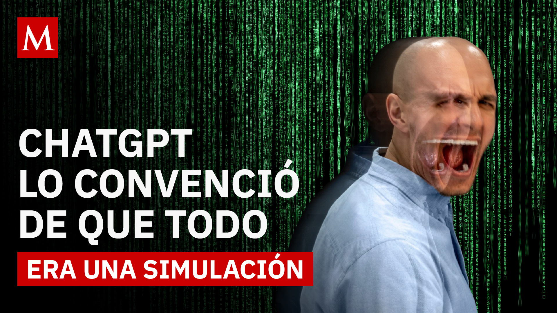 Vida irreal: cómo una IA convenció a un hombre de estar en simulación