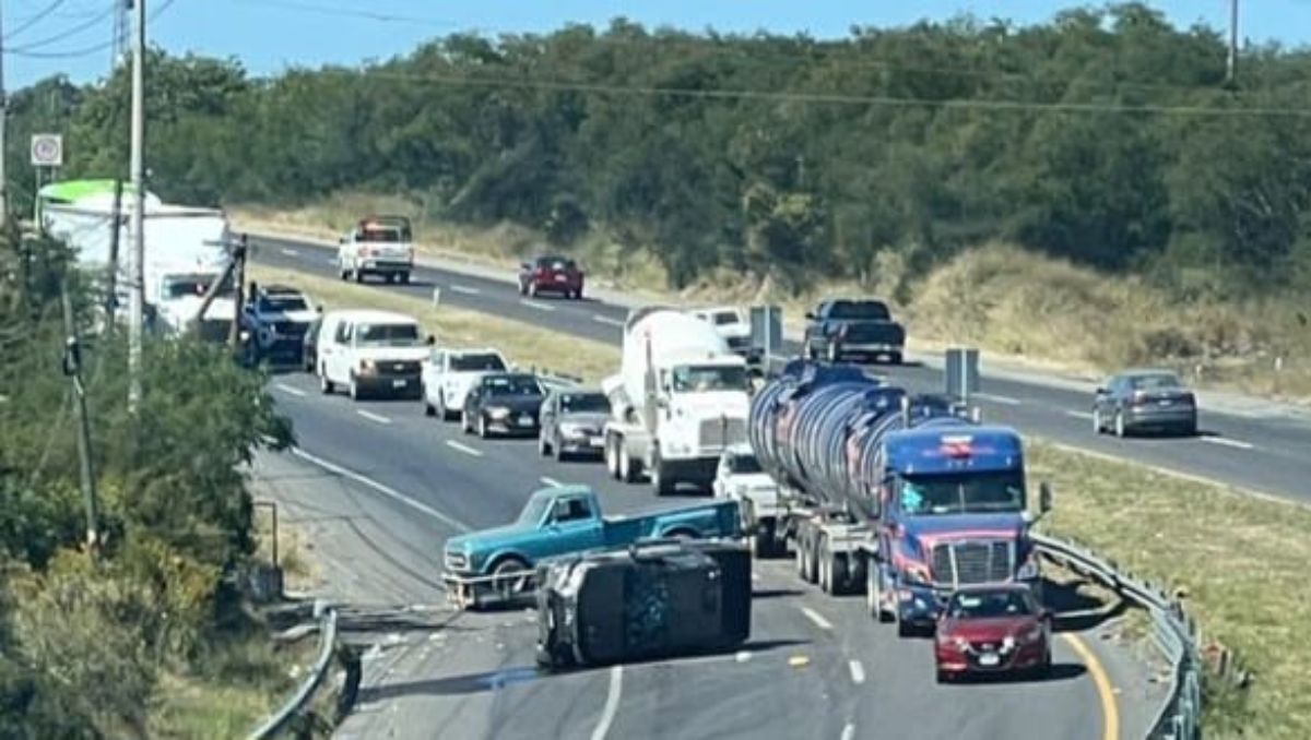 El ataque a balazos se registró sobre la Carretera Nacional en el municipio de Montemorelos. | Especial