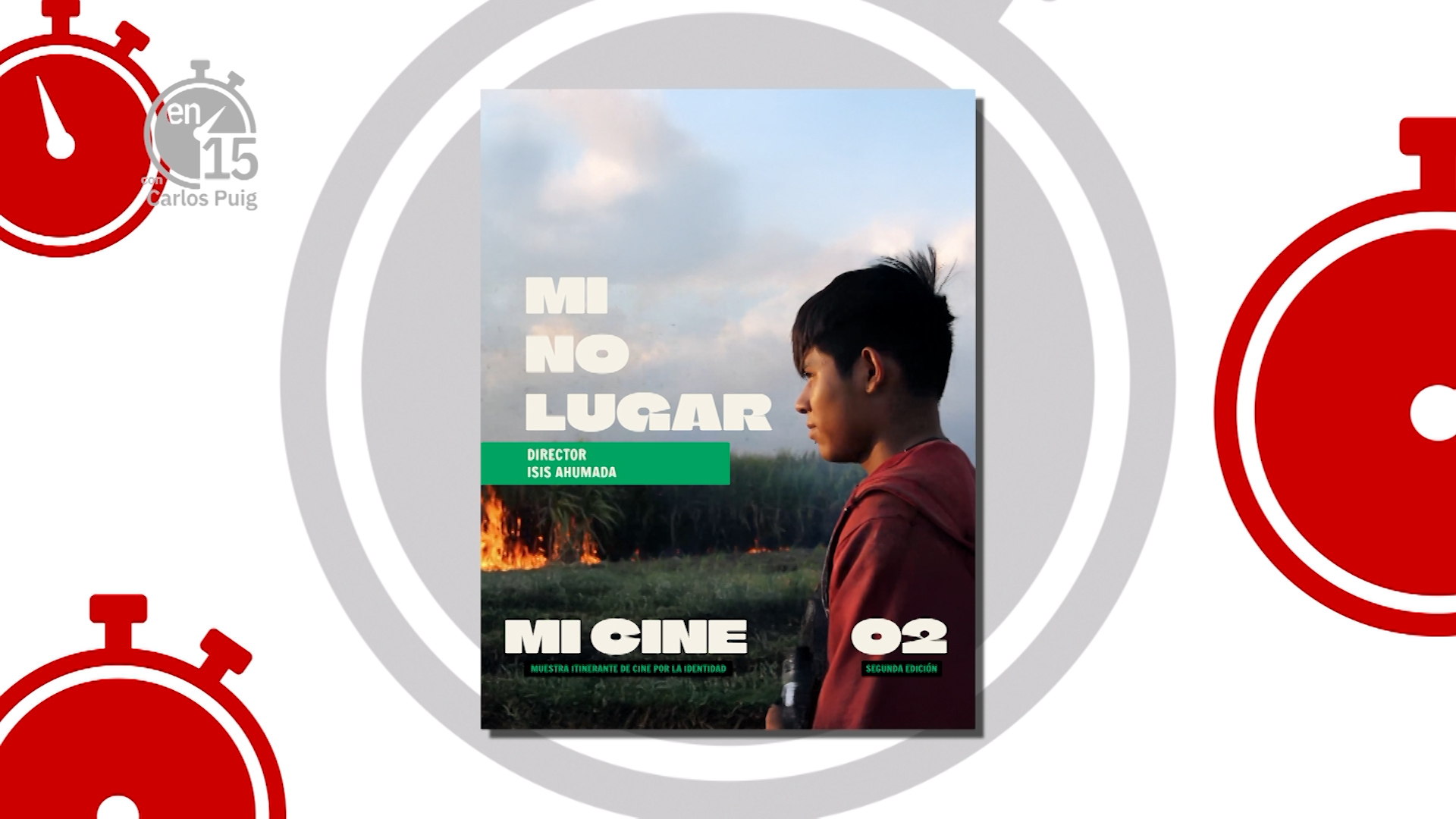 Carlos Hernández y Christian Rubio presentan "Mi Cine" | En 15