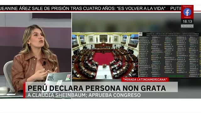 Declaran persona 'non grata' a la presidenta Sheinbaum | Pedro Gamboa, 6 de noviembre de 2025