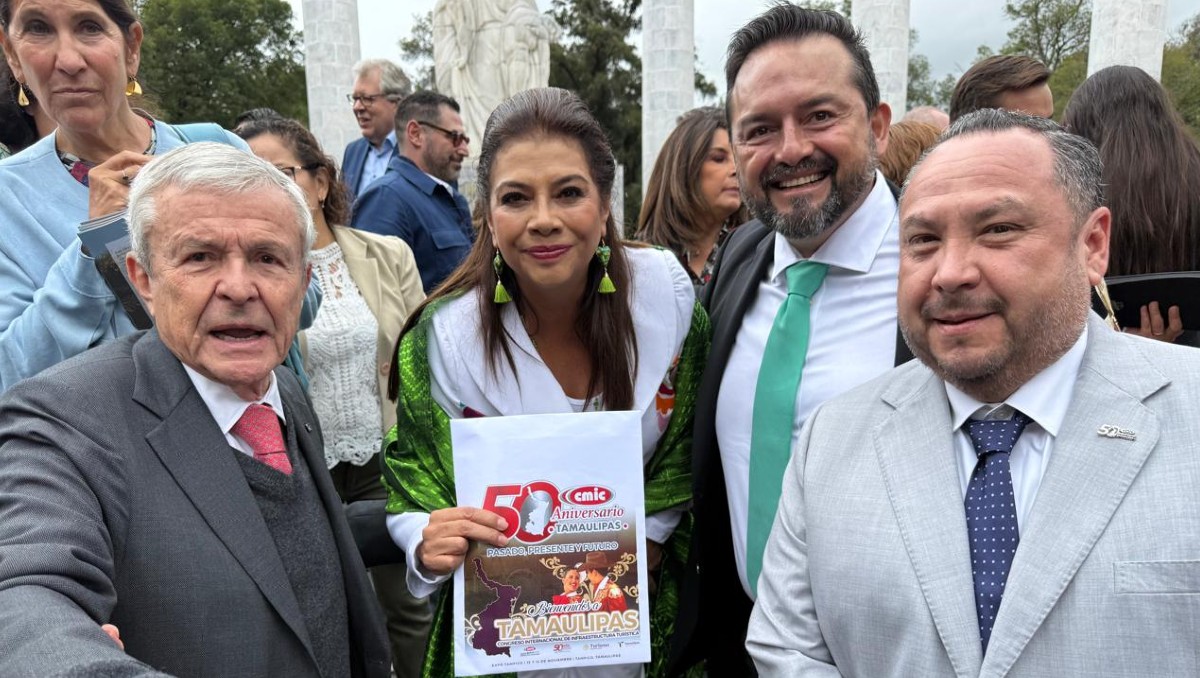 Directivos de la CMIC entregaron la invitación de su Congreso en Tampico a Clara Brugada, jefa de gobierno de la CDMX.
