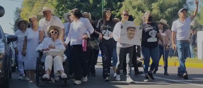 Grecia Quiroz cerró agradeciendo el apoyo de los uruapenses. (Foto: especial)