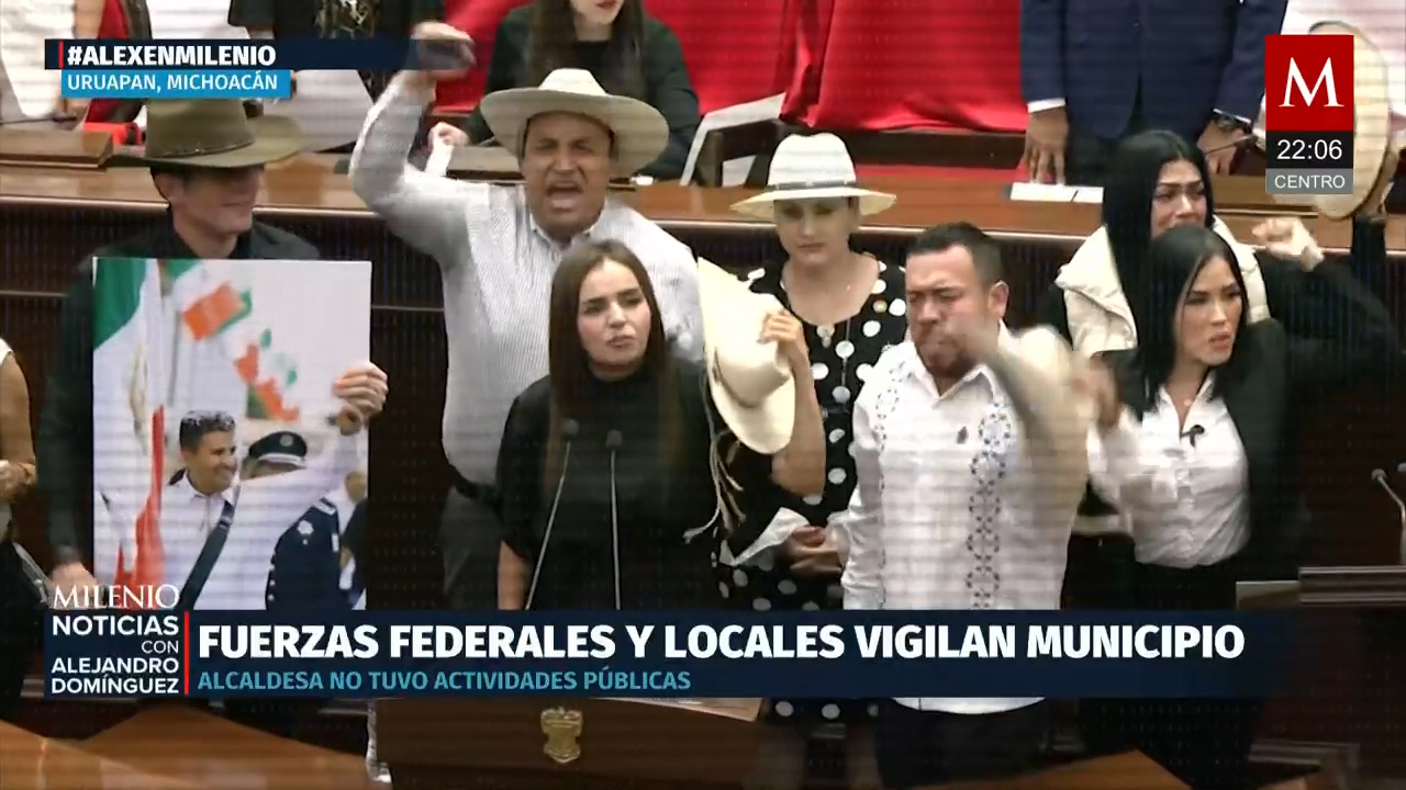 Grecia Quiroz inicia su gestión como alcaldesa de Uruapan