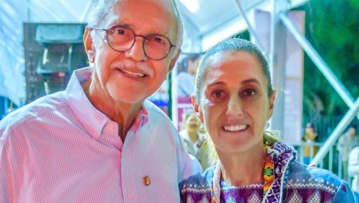 La presidenta Claudia Sheinbaum y el gobernador de Nayarit, Miguel Ángel Navarro Quintero. | Foto: Especial