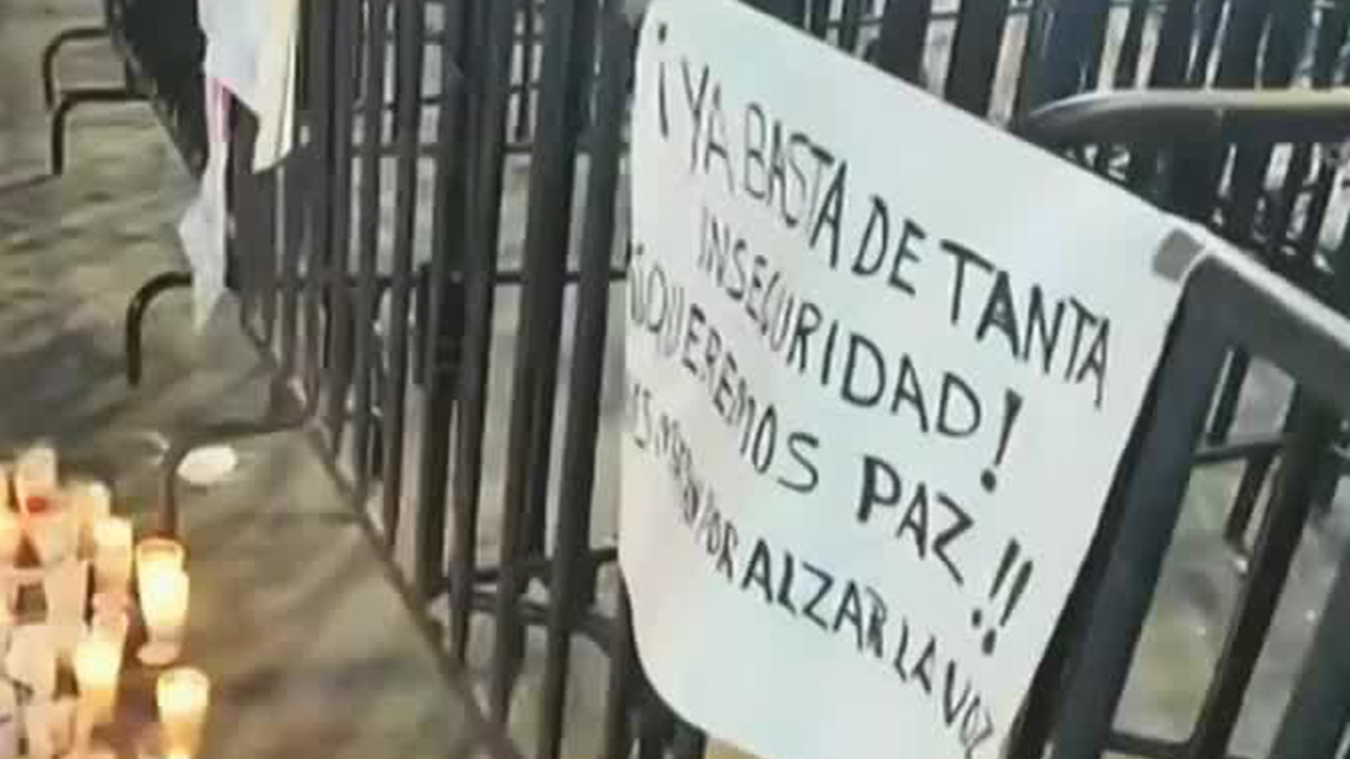 Quinto día de protestas en Morelia por el asesinato del alcalde Carlos Manzo