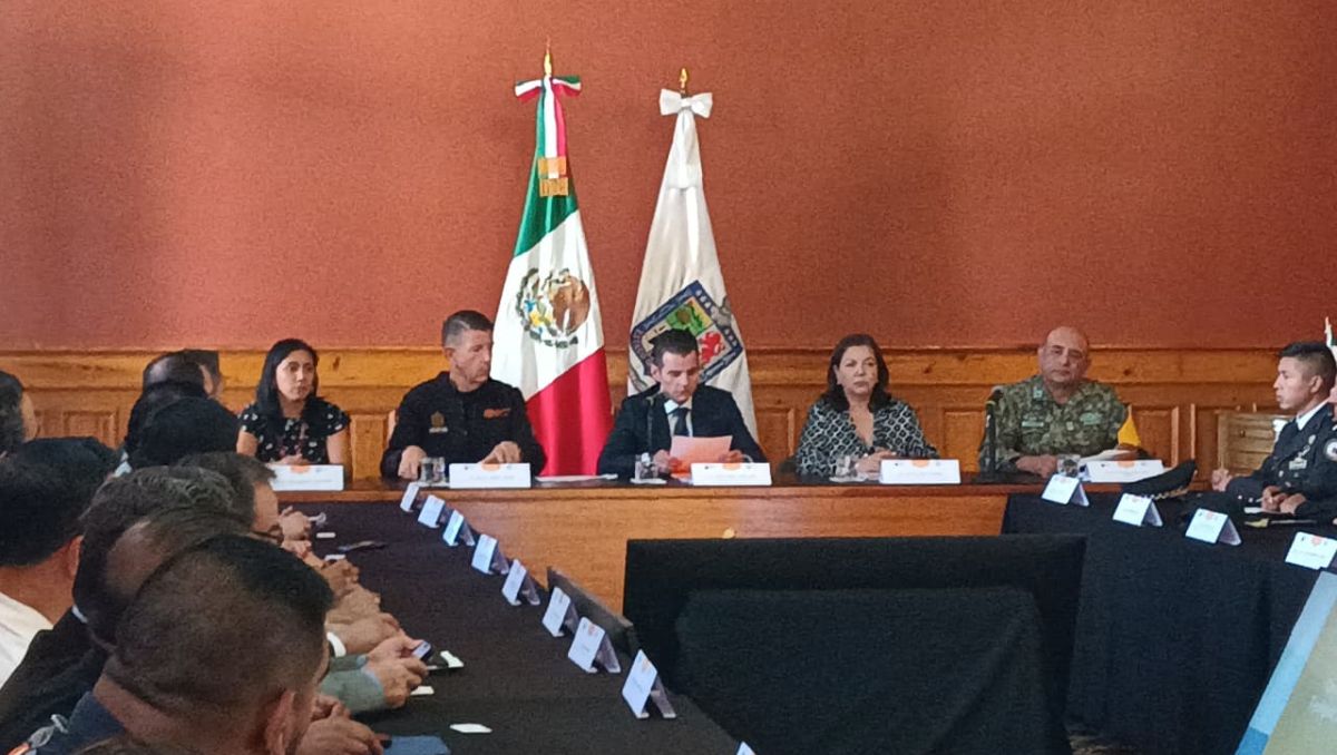 Sesión del Consejo Estatal de Protección Civil "Temporada Invernal". | Lolita Lastra