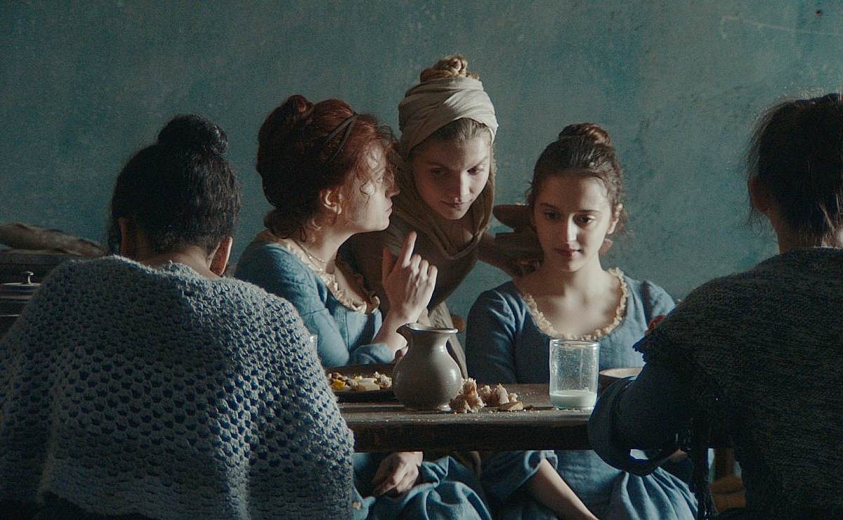 Veronica Lucchesi, Maria Vittoria Dallasta y Galatéa Bellugi en ‘Gloria!’. (IMDb)