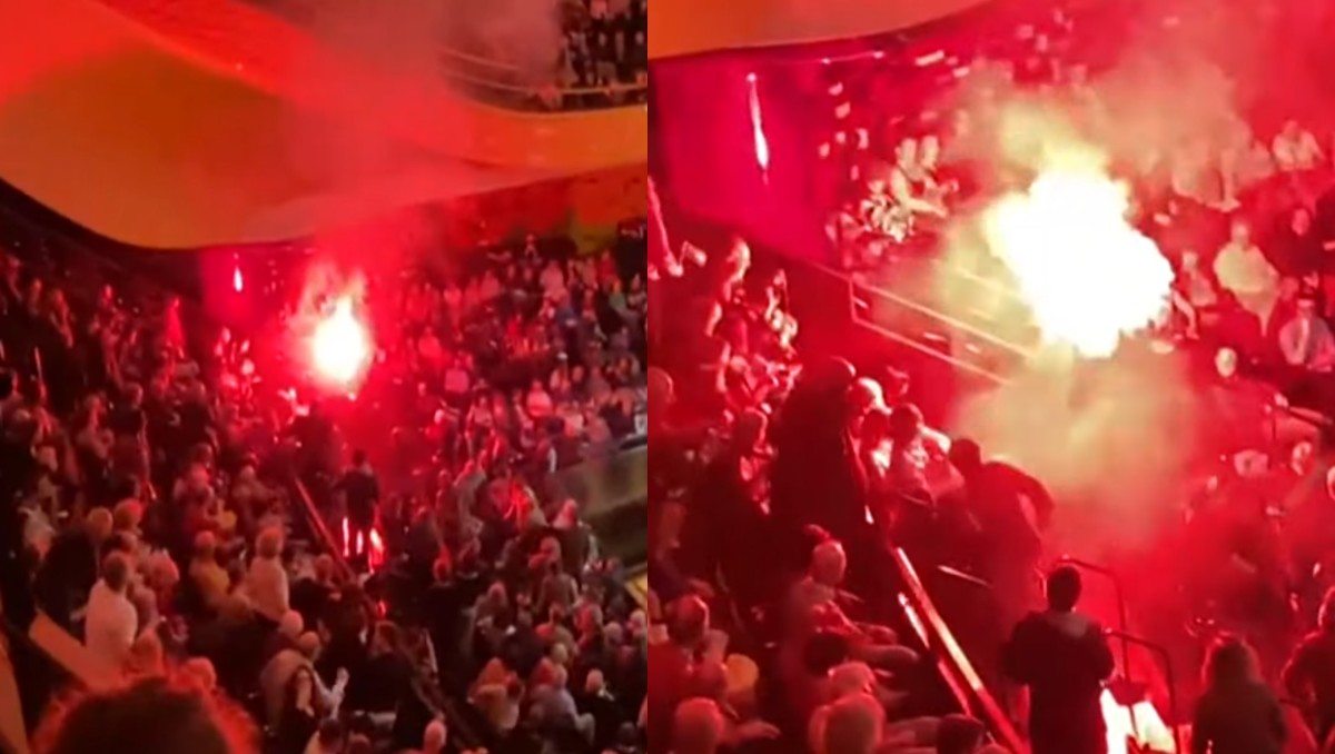 Caos en París: manifestantes irrumpen concierto de la Filarmónica de Israel y desatan batalla campal. | FOTO: Especial