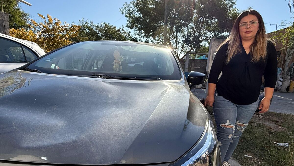 La conductora ya interpuso una denuncia ante las autoridades. | Fernanda Pérez.
