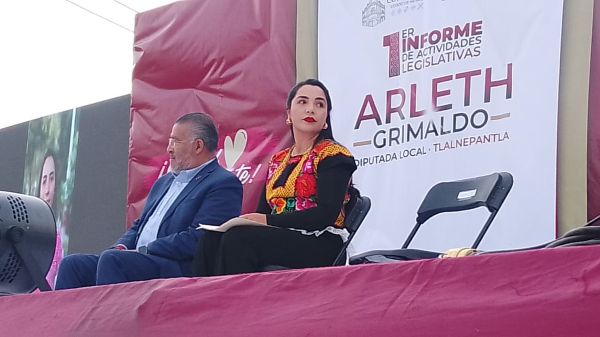 Diputada local de Morena, Arleth Grimaldo. | Especial