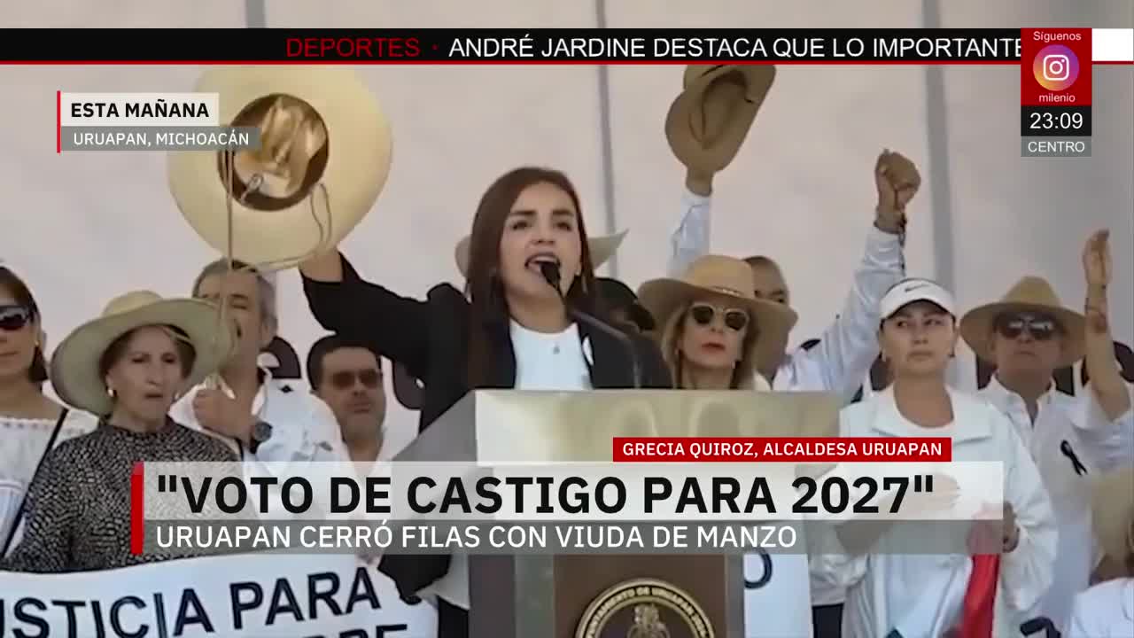 Grecia Quiroz llama al voto de castigo en elecciones 2027 | Paola Barquet, 7 de noviembre de 2025
