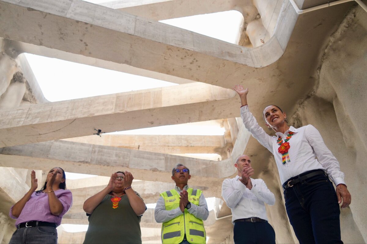 En Nayarit, Claudia Sheinbaum inauguró la autopista Tepic-Compostela. | X