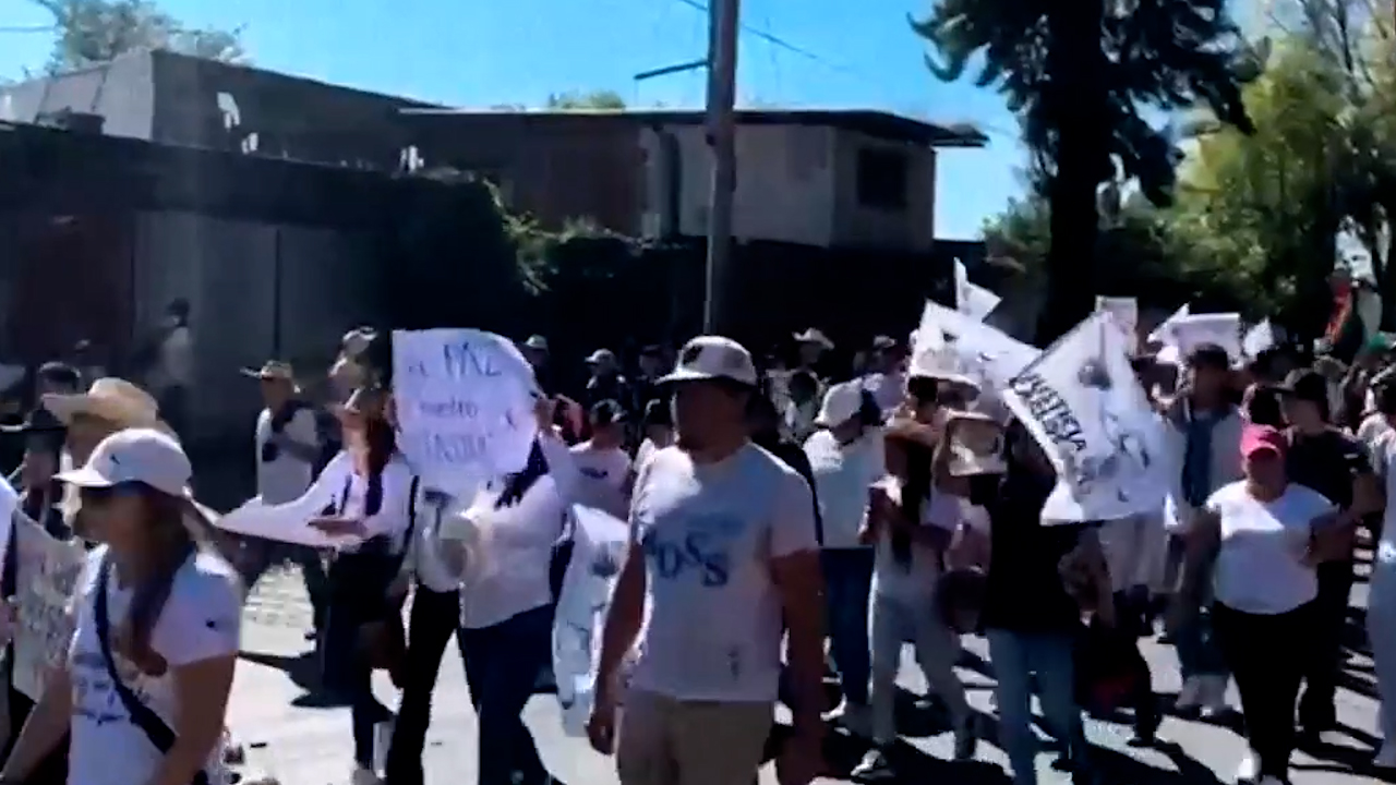 Así se vivió la marcha por justicia para Carlos Manzo en Uruapan