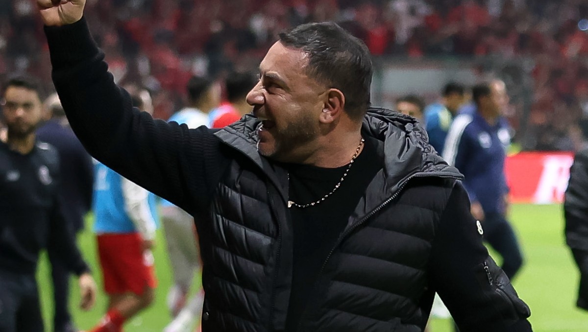Antonio Mohamed, director técnico del Toluca, celebra victoria sobre América (Imago7)