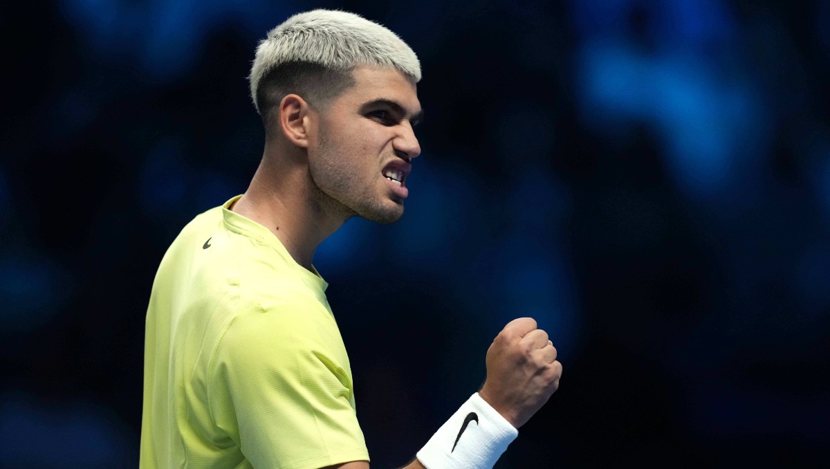 Carlos Alcaraz debuta en el ATP Finals con un triunfo sobre Alex de Miñaur (Reuters)