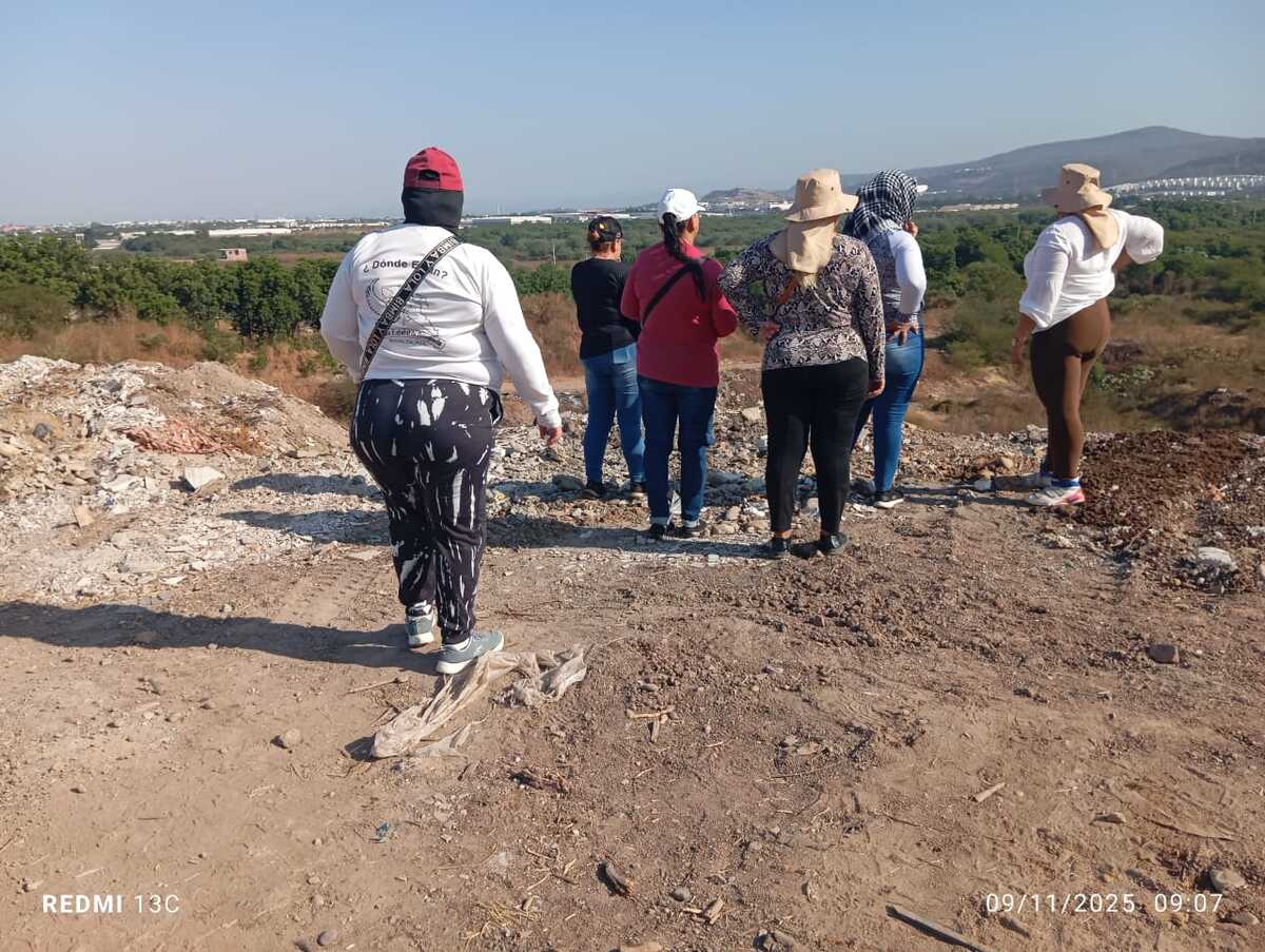 El colectivo Madres en Lucha por tu Regreso a Casa fue el que hizo el descubrimiento.
