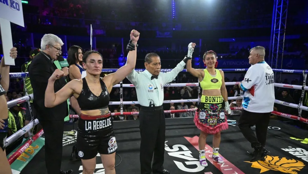Gabriela 'La Bonita' Sánchez empata con Tamara Demarco en polémico resultado  (Instagram @latinko.promotions)