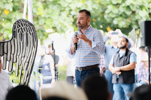Gerardo Quirino anunció el programa en apoyo de los agricultores. (Cortesía)
