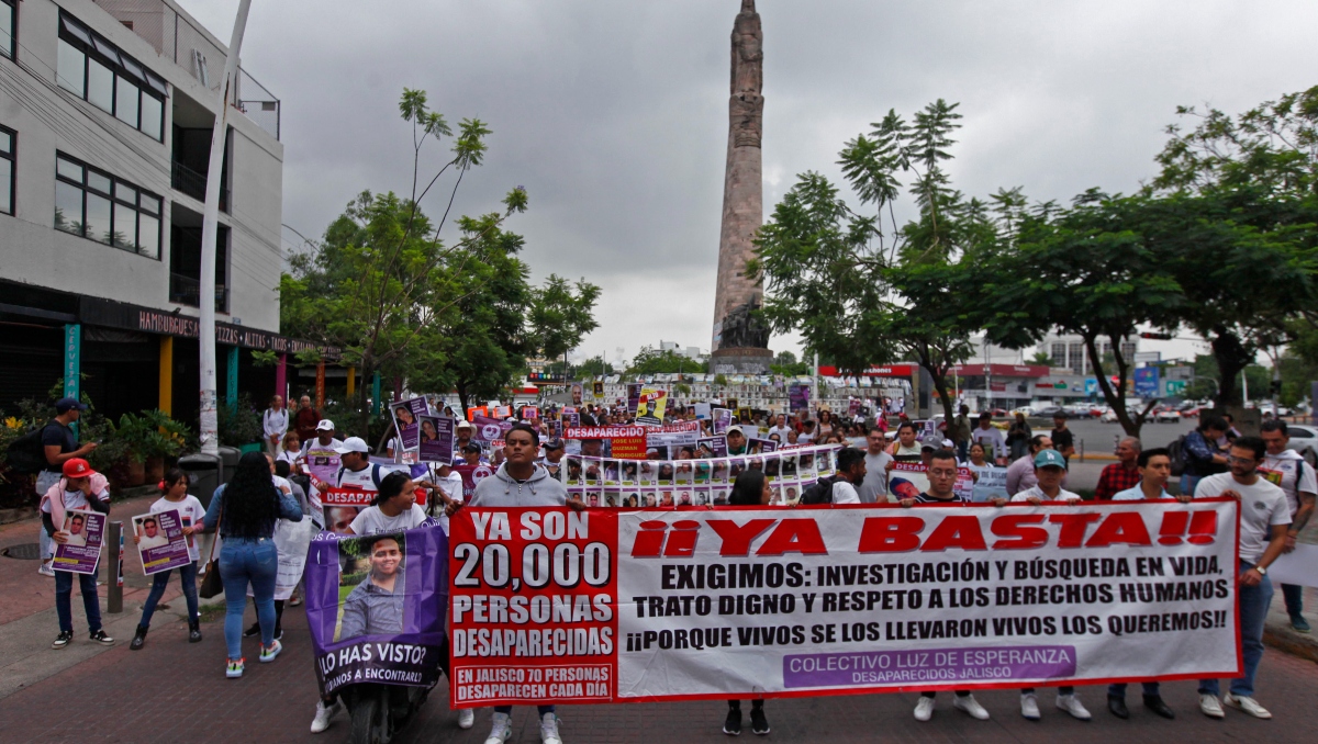 Jalisco es la entidad donde se registran más desapariciones (Foto: Fernando Carranza)