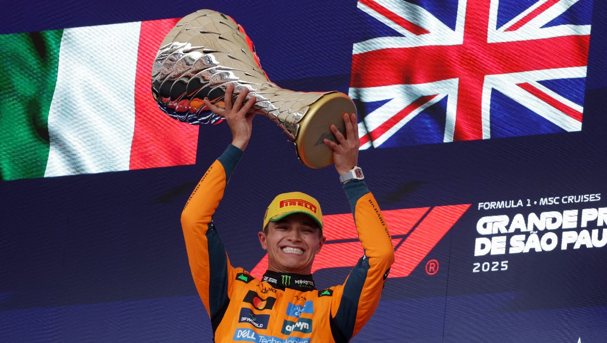 Lando Norris domina de principio a fin el Gran Premio de Brasil (Reuters)