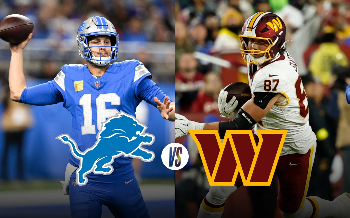 Lions vs Commanders: ¿Cómo y dónde VER partido de la Semana 10 de NFL? (Reuters)