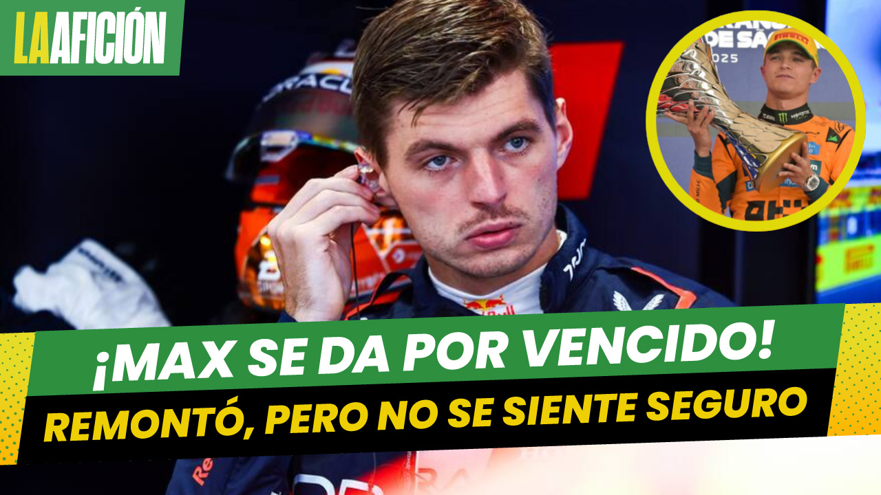 Max Verstappen renuncia a un nuevo título mundial de F1