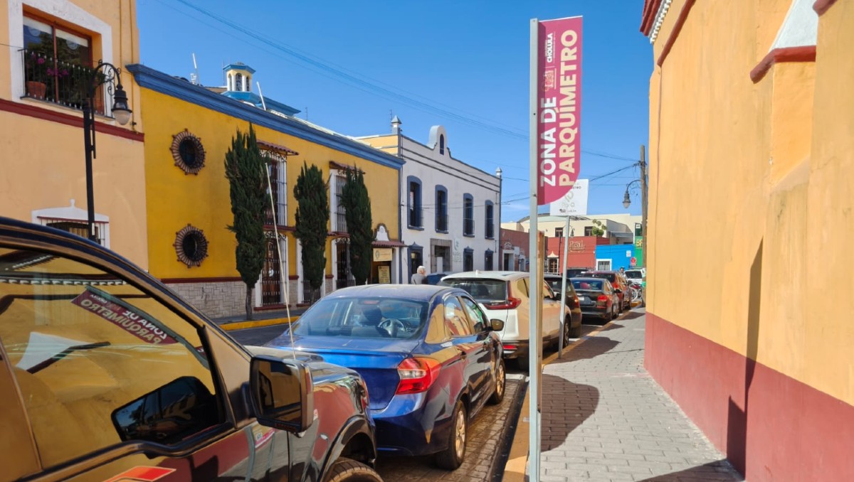 Parquímetros en San Pedro Cholula | Melanie Torres