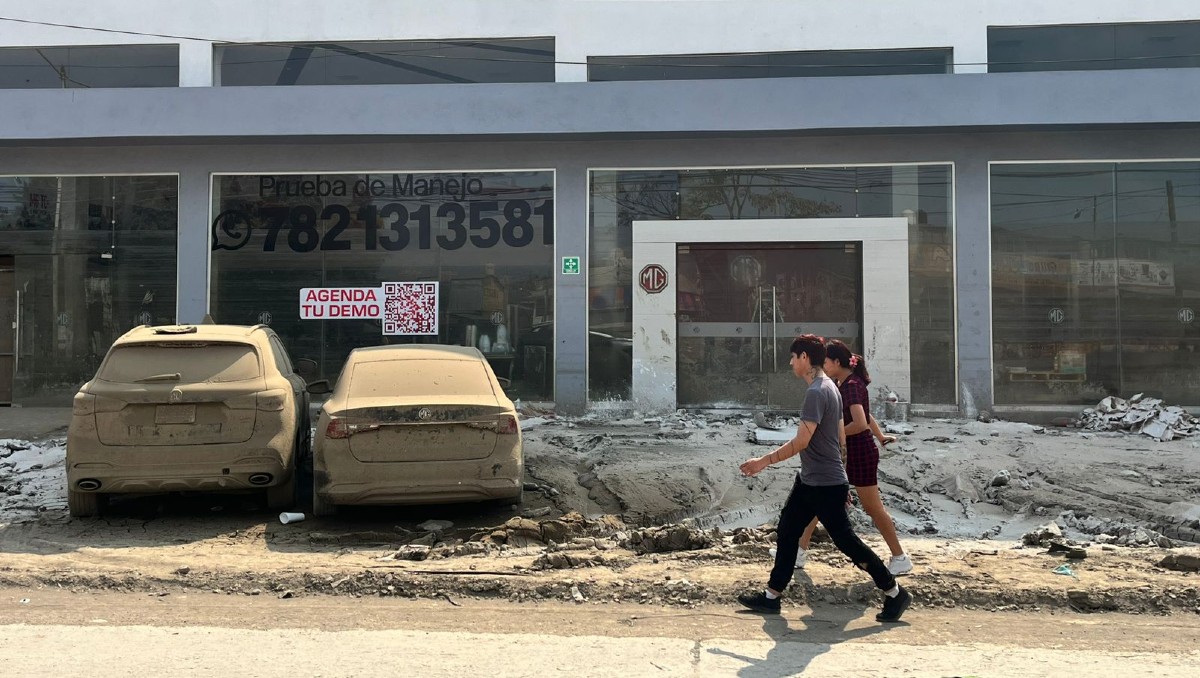 Poza Rica resultó afectada por las lluvias. | Especial