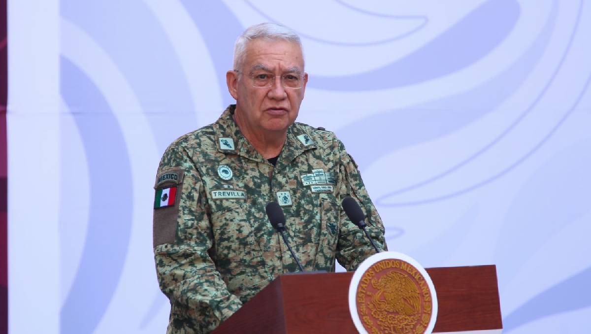 El General Secretario Ricardo Trevilla Trejo, titular de la Defensa (Foto: Ariana Pérez)